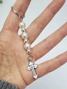 10/20pcs Mini Keychains Baptism Favors, First Communion, Wedding, Christening Or Any Religious Event Souvenir - Multicolor - View 4