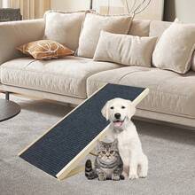 Wooden Pet Ramp, Height-Adjustable Pet Ladder - 黑色 - 查看 8