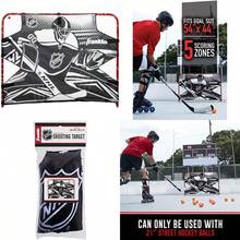 Franklin Sports  Hockey Goalie Shooting Target - Hockey Goal Practice Target - Street Hockey Net Goalie Target(1,37 m (ancho) x 1,12 m (alto)) - Multicolor - Ver 1