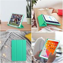 Case For IPad 9th Generation 2021/8th Gen 2020/7th Gen 2019 With Pencil Holder - Premium Shockproof Case With Soft TPU Back Cover & Auto Sleep/Wake For IPad 10.2 Inch, Mint Green,Z-MintGreen - Z-mintGreen - View 7