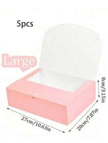 10个装迷你粉色礼盒，伴郎邀请礼盒，奢华粉色丝带婚礼礼盒，生日礼盒，派对礼盒，礼品盒，伴娘礼盒，毕业礼物，情人节礼盒