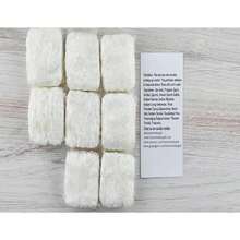 TSA Handmade Body Wash Exfoliating Salt Scrub Cubes, Vanilla Almond Fragrance, Spa, Skin Care, Moisturizer, Sensitive Dry Skin, Women, Teens, Men, Gift For Her, 6 Cubes - ColorD - 查看 3