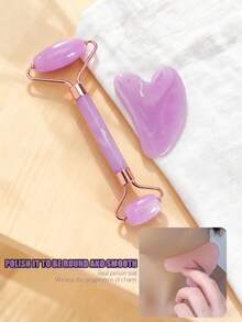 3/5/9/10pcs/Set Women Facial Cleansing & Hair Accessory Tool Kit, Including Headband, Sweatband, Roller, Gua Sha Board, Ice Pack, Comb, Hair Clips, Storage Bag, Convenient Home & Travel Skincare & Styling Tools, Claw Clips, Hair Tool Kit