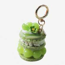 1pc New Fruit Cream Keychain, Creative Realistic Keychain Gift For Friends, Backpack Pendant - Multicolor - View 9