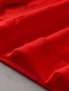 Winter Clothes For Women Christmas Outfit WomenNANOCOSM Cozy Fall & Winter Style Spring Long Sleeve Pullover Tops, Christmas Sweatshirts It's A Beaut Clark Sweatshirt Unny Christmas Tree Pullover Lightweight Shirt-Unisex Women & Men's Daily WearLoose And Comfortablesudaderas De Mujer - Đỏ - Xem 4