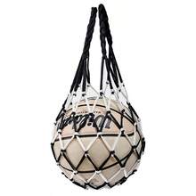 Heavy Duty Mesh Ball Storage Bag, Durable Volleyball, Soccer, Basketball Organizer Tote, Multipurpose Portable Net Carry Bag - Multicolor - View 6