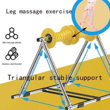 1PC Leg Exercise Green Muscle Massager Ring Leg Clamp Roller Slimming Thighs And Calf Muscles Relaxing Leg Slimming Tool Roller Massage Beautiful Legs