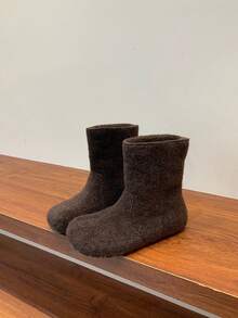 Botines y Botas de Tobillo para Mujer - Marrón - Ver 7