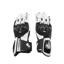 PowerMotor摩托车硬壳手套 高品质皮革手套 摩托车赛车骑行防摔防护手套 Furygan手套 - 均碼 - 查看 5