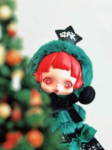 Pop Mart Skullpanda 冬季交响乐毛绒盲盒 - 可爱圣诞礼物收藏玩具（单盒装） - 彩色 - 查看 5