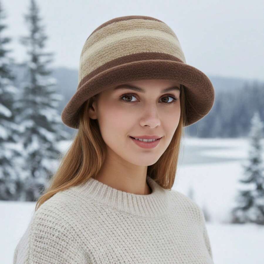 Women Other Hats - 咖啡色 - 查看 1