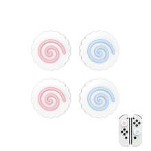 IINE Silicone Joystick Caps For Switch 1 / OLED/ Lite Joypad, Thumb Grip, Cover Protective, Joypad Thumb Joystick Rocker Cover Caps, Cute Game