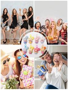 1 chiếc móc khóa hình hoạt hình dễ thương, mặt dây chuyền trang trí, móc khóa cặp sách, móc khóa xe hơi, phụ kiện móc khóa, móc khóa nữ, hộp quà trang trí, quà tặng cho bé trai bé gái, quà kỷ niệm, quà sinh nhật, quà tốt nghiệp, quà cưới, quà ngày lễ, quà tiệc, quà lưu niệm sự kiện, quà tặng bạn bè. - Nhiều màu - Xem 9