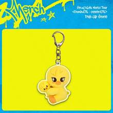 SKZ KPOP 5th Fan Meeting SKZ 5'LOCK Acrylic Keychain Pendant, Incheon Pop-Up Event "DominATE: Celebrate" Magnetic Baby Hug Acrylic Keychain Pendant. STAY Fan Collectible Gift, Birthday Gift, Valentine's Day Gift, Friend Gift, Classmate Gift - Multicolor - View 3