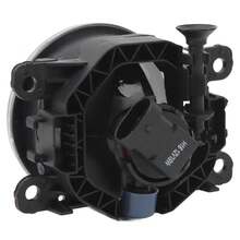 Lámpara antiniebla 261500097R con bombilla de repuesto para Dacia Sandero Stepway MK2 pre-facelift 2013 a 2016 - Negro - Ver 3