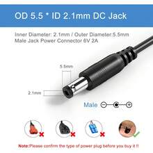 Cargador de 12 V para niños para juguetes de viaje, cargador de batería universal de coche, juguete de paseo eléctrico, fuente de alimentación de repuesto para coches de 12 voltios, camiones, SUV - 1 - Ver 2