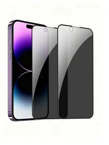 2pcs Privacy Screen Protector, Tempered Glass Anti-Scratch, Compatible With IPhone 17/17 Pro/17 Pro Max/17 Air/16/16e/14/15 Pro Max 13 12 11