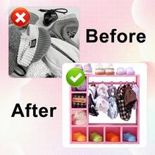 Doll Clothes Closet For Labubu, Doll Accessories For Labubu Clothes, Doll Clothes Storage For Labubu Display Box, Dolls Wardrobe Dollhouse Accessories For 15/17cm Dolls Clothes With 10 Hangers (Pink)