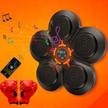 Máquina De Boxeo Karate Musical Bluetooth Inteligente Color - Negro - Ver 2