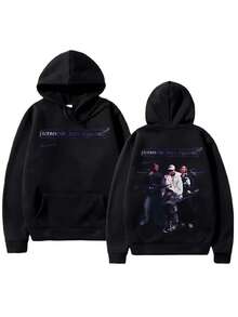 Chase Atlantic- New Pattern Print Of Classic Autumn_Winter Hoodies Trendys Designer Double-Sided Hoodies Men's Sweatshirts (1) - Black - View 1