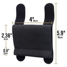 2个装止血带套，弹性止血带套，适用于腰带，战术固定带，TQ袋，水平腰带配件，求生装备 - 彩色 - 查看 6