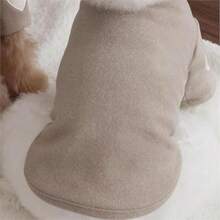 Sweater para Perro, Sudaderas para Cachorros pequeños y medianos, Camisetas para Mascotas con Patrones en Forma de corazón para Mantenerse Calientes (,)(Café Medium) - Multicolor - Ver 6