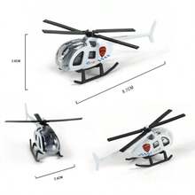 1pc Alloy Mini Airplane Model Simulation Military Helicopter Fighter Jet Toy For Boys - Stitch Toys - Travel Toys - Classroom Fidget Toys - Mini Stuff Bath Toys - Christmas Stationery Stress Ball - Birthday Gift - Christmas Gift - Christmas Eve Gift - Perfect Gift - Gift - Toys - Games - Multicolor - View 16