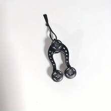 One Black Fishing Line Reel, Portable Fishing Tool, Lure Leader Knotter, Ice Fishing/Salt Fishing Line Tier, Suitable For Freshwater/Saltwater Anglers To Quickly Tie Knots, Mini Size, Simple Operation, Durable Fishing Leader Knotter, Essential Equipment For Fishing Enthusiasts, Fishing Accessory Tool, Multi-Functional Fishing Line Reel Knotter, Fishing Line Tier.