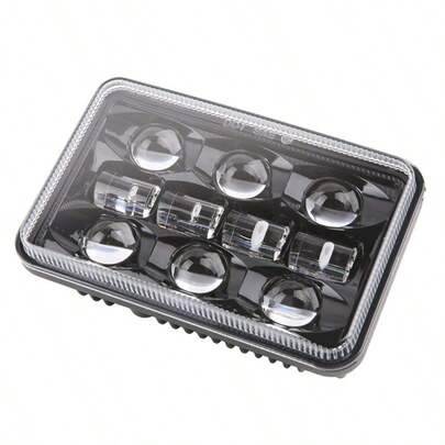  1pc AURUM BEAM High/Low Beam Daytime Running Light 4X6 Truck Headlight 5 Inch Square Light Retrofit Off-Road Vehicle Light Automotive LED Headlight