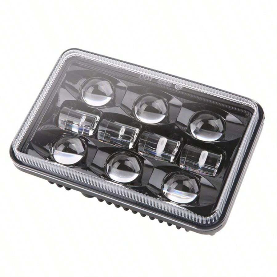 1个 AURUM BEAM 高/低光束日间行车灯 4X6 卡车大灯 5 英寸方形灯改装越野车灯 汽车 LED 大灯