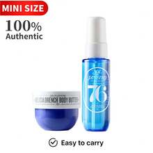 Sol de Janeiro Sol Cheirosa 76 Perfume Mist 1 Fl. Oz./ 30mL And Body Cream (59#) Delícia Drench 25ml,Mini Travel Size - 組合3 - 查看 1