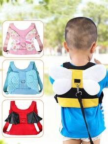 1条儿童防走失牵引绳，婴儿学步安全背包，幼儿防走失背带