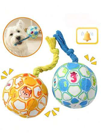 Dog Squeaky Ball Toy, Interactive Chew Resistant Sniffing Dog Toy, Suitable For Small Medium Dogs, Relieves Boredom For Training