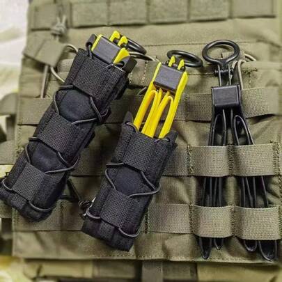 Tactical Plastic Zip Ties Handcuffs, CS Sports Decorative Straps, TMC Sports Equipment Disposable Zip Ties, Yellow Military Gear