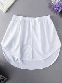 一件女士长款度假叠穿上衣，宽松下摆，带衬里连衣裙，连帽卫衣，含小披肩，蝙蝠袖，防晒，清爽舒适，肩部设计 - 彩色 - 查看 18