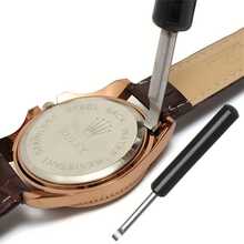 1pc Stainless Steel Watch Back Opener Tool - Heavy Duty Watch Repair Tool With Precision Lever And Pins, For Battery Replacement, Strap Removal, Back Cover Opening - Compatible With Analog/Digital Watches (No Assembly Required) - Multicolor - View 6