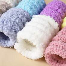 5 PCS Twist Stick, DIY Plush Tool Set, Children's Elastic Stick, Multiple Colors, 40-Inch Giant Coral Velvet Material Pipe Cleaner, Chenille Pipe Cleaner Craft Pipe Cleaner, DIY Project And Craft Supplies Decoration Classic Color