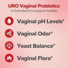 U.R.O Women's Probiotics - 60 Count (Pack Of 1)-Probiotics For Women PH Balance With Prebiotics& Lactobacillus Probiotic Blend Healthcare Vitamin - 其他 - 查看 3