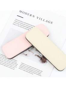 XIUSUZAKI 1pc New Eyelash Tweezers Tool Bag Eyelash Extension Beauty Eyebrow Kit Eye Makeup Accessories Case - Baby Pink - View 7