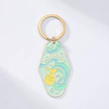 Bộ 12 móc khóa tráng men hình 12 cung hoàng đạo, thích hợp làm quà tặng cho bạn bè, gia đình, quà sinh nhật và phụ kiện trang trí túi xách. - Nhiều màu - Xem 31