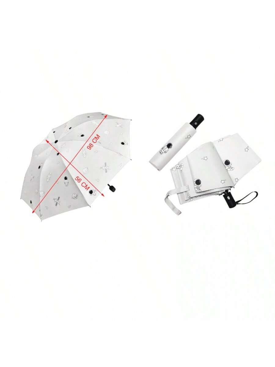 Protector solar automático 8-Bone Black Glue Astronaut - Blanco roto