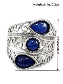 1 Stück hübscher Ring für Frauen für Hochzeit, Verlobung, Jahrestag, Party-Schmuck, Valentinstag Geschenk - 1# - Übersicht 5