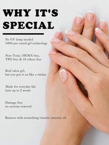 22 miếng dán móng tay gel không tia UV, màu cam san hô, chất lượng salon, dễ dán và dễ gỡ, hoàn hảo cho phụ nữ bận rộn tự làm móng tại nhà. Món quà tuyệt vời dành cho phái đẹp. - Màu Cam san hô - Xem 9