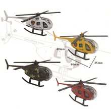 1pc Alloy Mini Airplane Model Simulation Military Helicopter Fighter Jet Toy For Boys - Stitch Toys - Travel Toys - Classroom Fidget Toys - Mini Stuff Bath Toys - Christmas Stationery Stress Ball - Birthday Gift - Christmas Gift - Christmas Eve Gift - Perfect Gift - Gift - Toys - Games - Multicolor - View 5