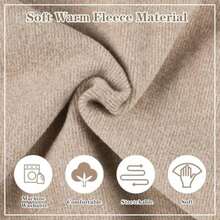 Sweater para Perro, Sudaderas para Cachorros pequeños y medianos, Camisetas para Mascotas con Patrones en Forma de corazón para Mantenerse Calientes (,)(Café Medium) - Multicolor - Ver 7