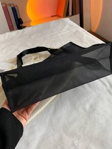 1/2个装 Cruise Life 图案字母印花网眼手提袋，收纳袋，洗漱包，大容量手提包，送给女孩的礼物，母亲节礼物，可折叠收纳袋，适合存放个人旅行化妆品，旅行洗漱包，生日礼物，旅行化妆工具收纳，教师节礼物，送给爱人的礼物，生日礼物，旅行必备，宿舍必备，满足日常旅行需求 - 彩色 - 查看 7