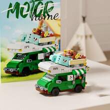 Mô hình đồ chơi khối xây dựng hình bánh tráng miệng hoạt hình dễ thương, đồ chơi lắp ráp để bàn trang trí nhà cửa - Nhiều màu - Xem 11