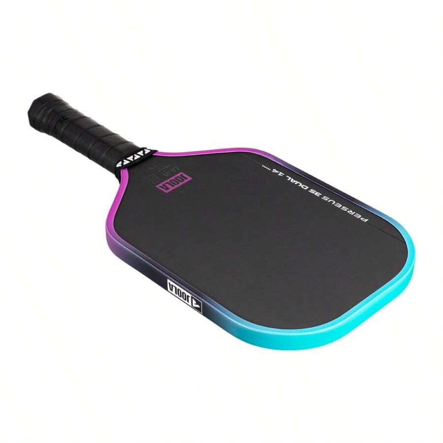 1 Professional 3S Pickleball Paddle – Raw Carbon Fiber Surface, Slender, Wide-Body & Aerodynamic Curved Design – Premium Quality Textured Matte Finish – 16mm Thickness – UPA-A Certified, Suitable For Pickleball Tournaments, Unisex - Multicolor - View 1