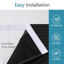 Muamar French Door Curtains Privacy Door Blind, Front Door Window Curtain, Venetian Blinds Style Door Window Cover, 1 Panel (Black, W25" X L40"),25inchWx40inchL(Packof1),Black - 黑色的 - 查看 3