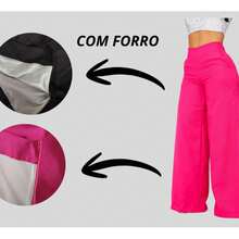 Women's Linen Wide Leg Pants Pocket Zipper Simple Evening Daily Birthday Party High Waist - 黑色 - 查看 4